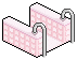Pink Pool Stairs