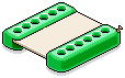 Green Inflatable Table