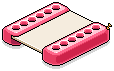 Pink Inflatable Table