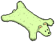 Faux-Fur Bear Rug