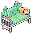Cat Cafe Sofa