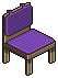 Purple Silo Dining Chair