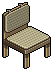 Beige Dining Chair