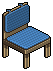 Blue Dining Chair