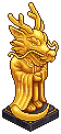 Golden Dragon Statue