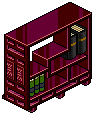 Chinese Lacquer Bookshelf