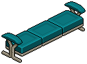 Green Lobby Bench