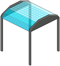 Glass roof
