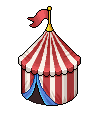 Red Circus Tent