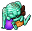Melting Mint Chocolate Bunny
