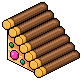 Chocolate Stick Roof