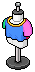 Colour-Block Crop Top