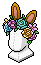Bunny Flower Crown