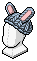 Knitted Bunny Beanie
