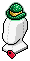 Green Bowler Hat