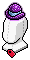 Purple Bowler Hat