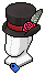 Gothic Rose Hat (Non-Tradeable)