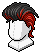 Colour-Bleed Pompadour