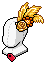 Gold Feather Pin