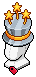 Pearl Grey Star Hat