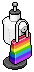 Rainbow Canvas Bag