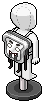 Silver Jammy Toast Backpack