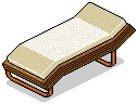 White Pool-side Lounge