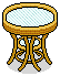 Blue Drinks Table