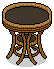 Black Drinks Table