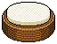 White Coco Stool