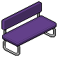 Purple Iced Bench