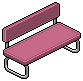 Pink Bench