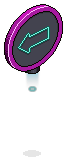Hover Turn Sign