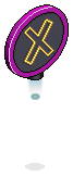 Hover X Sign