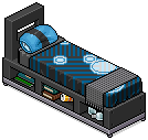 Blue Bed