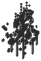 Crazed Rorshach Inkblot