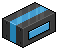 Rectangular Blue Shelf