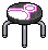 Purple Breakfast Bar Stool