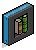 Blue Wallshelf