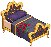 Dark Elegant Bed