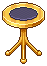Dark Elegant Round Table
