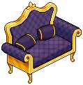 Dark Elegant Sofa