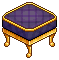 Dark Elegant Stool