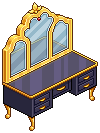 Dark Elegant Vanity Mirror