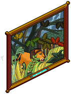 Pet Lion in a Pixel Storm