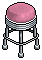 Pink Stool
