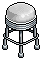 White Stool