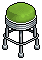 Green Stool