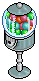 Aquamarine Gum Machine