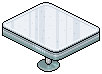 Aquamarine Booth Table